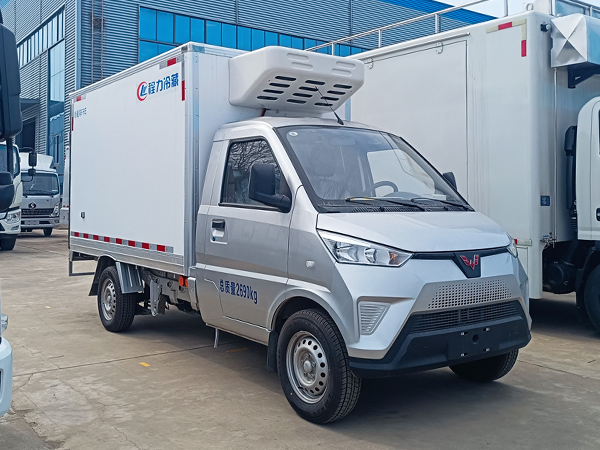 五菱冰宝纯电动冷藏车