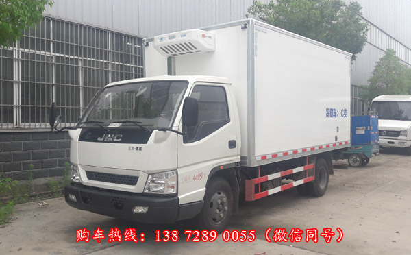 江铃顺达宽体冷藏车，江铃顺达4.2米冷藏车