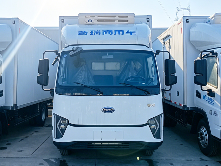 开瑞零米冷藏车，开瑞零米纯电动冷藏车，开瑞零米纯电动4.2米冷藏车，开瑞零米4米2冷藏车